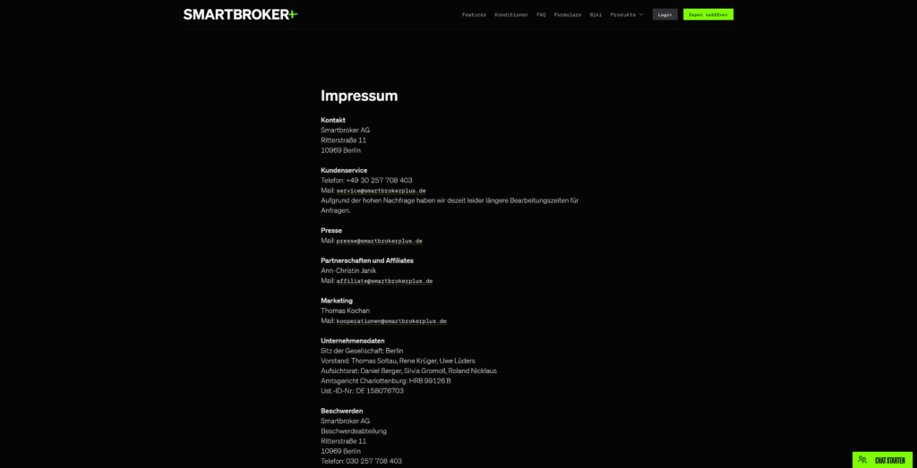 Support bei Smartbroker+